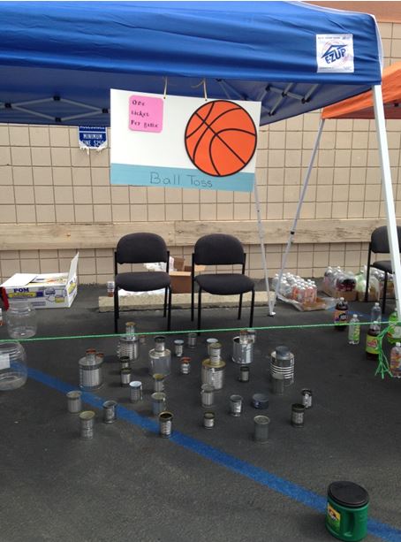 the ring toss booth