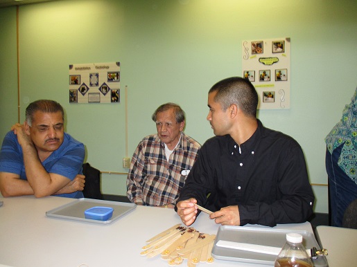 Everyone had fun at the Blind Awareness Braille Game Day