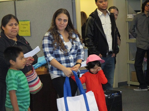 The Beauty Contest at the Blind Awareness Month Pancake Breakfast