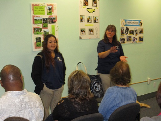 Guide Dogs of America are giving a presentation about guide dogs at BSS