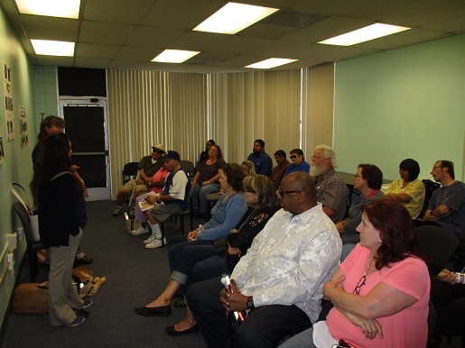 The meeting at BSS with the Guide Dogs of America