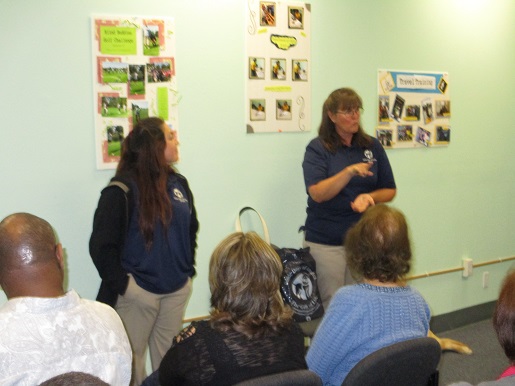 Guide Dogs of America are doing a presentation at BSS