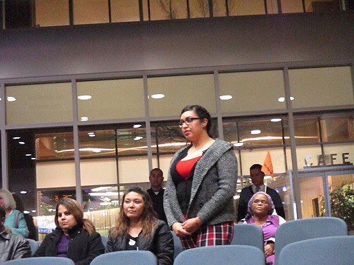 Priscilla, Atonia and Brenda at the meeting