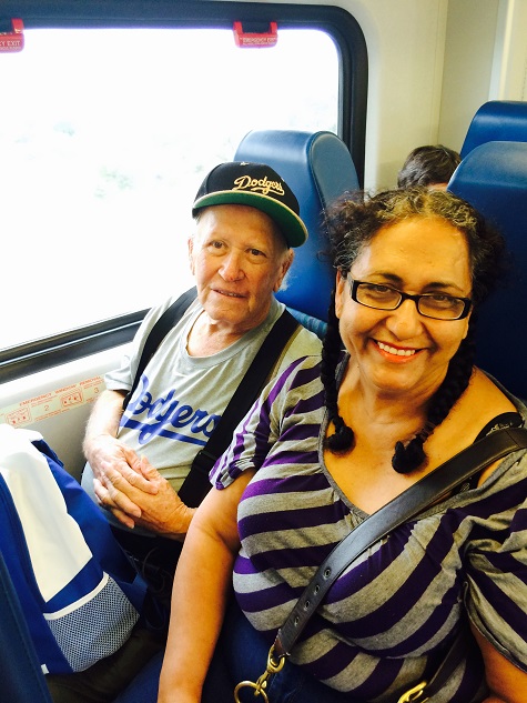 Ramiro and his wife are taking a train trip with our travel training workshop at BSS