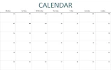 BSS calendar