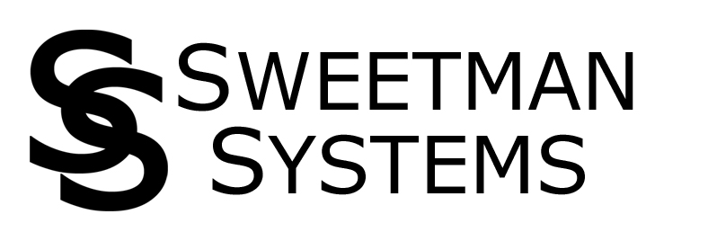 the Sweetman Systems Logo two overlapping S's next to the words Sweetman Systems
